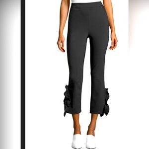 Opening Ceremony Black Ruffle Hem Women's Pants